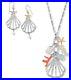 NWTag-Brighton-PARADISE-COVE-Silver-Shell-Necklace-Earring-SET-Charms-MSRP-200-01-gw