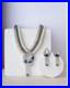 Pearl-Diamond-with-Enamel-14K-White-Gold-Over-3-Line-Necklace-Earrings-Sets-01-pun