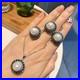 Pearl-Emerald-Diamond-18K-White-Gold-Over-Necklace-Earrings-Ring-Jewelry-Set-01-umz