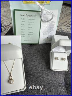 Pearl Factory 14k Gold Necklace Set