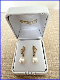 Pearl Factory Akoya Dangiling Pearl Earrings