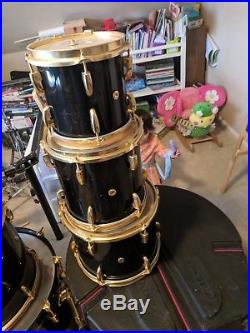 Pearl Masters Custom Gold Drum Set