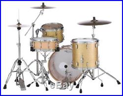 Pearl Masters Maple Complete 3pc Drum Set 20/12/14 Bombay Gold Sparkle Lacquer