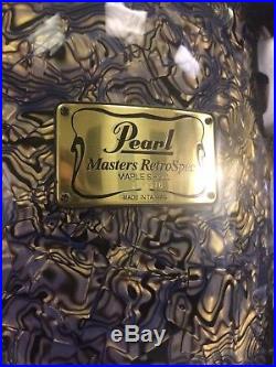 Pearl Masters Maple RetroSpec Royal Gold 5pc Drum Set