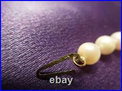 Pearl Necklace & Bracelet Set with 14K Gold Hook