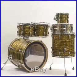 Pearl Vision SST 8/10/12/16/22/14 Gold Strata Drum Set