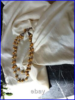 Pearls Golden color Double Strand/with Matching Bracelet