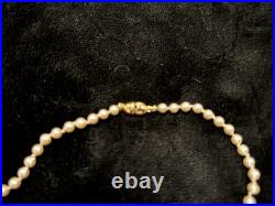Pink Pearl Set Necklace 29 Choker with a Gold Clasp and Bracelet 7