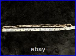 Pink Pearl Set Necklace 29 Choker with a Gold Clasp and Bracelet 7