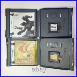 Pokemon Pearl & Platinum & Heart Gold & White Set / Nintendo DS NDS Japanese
