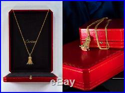 Rare 1960s Vintage Cartier Sapphire Gold & Pearl Set Rope Pendant Watch Necklace