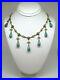 Rare-Victorian-c1890-Turquoise-and-Pearl-14K-Gold-Festoon-Necklace-14-5-14-7g-01-wl