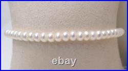 Real Pearl (4.5-5.5mm) Necklace, Bracelet, Earring Set with 10k Yellow Gold Clasps Real Pearl (4.5-5.5mm) Necklace, Bracelet, Earring Set with 10k Yellow Gold Clasps