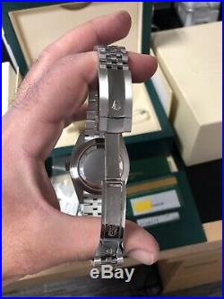 Rolex Datejust 41 126334 Stainless Steel Dark Rhodium Dial Complete Set Jubilee