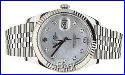Rolex Datejust II Mother of Pearl Dial 41mm ref 126334 Full Set