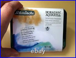 SCHMINCKE Horadam Watercolor Pearl Metallic and Gold 18 Pan Set Limited Edition