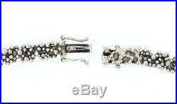 Schmuckset Ring Brosche Armband Collier 750er Weiß-Gold Tahiti-Perlen Brillanten
