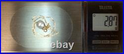 Set, 10mm White Australian South Sea Pearl Earrings&pendant 18K yellow gold chain Set, 10mm White Australian South Sea Pearl Earrings&pendant 18K yellow gold chain