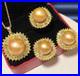 Set-11mm-South-Sea-Genuine-Gold-Round-Pearl-Pendant-Earring-Ring-666aaa-01-hd