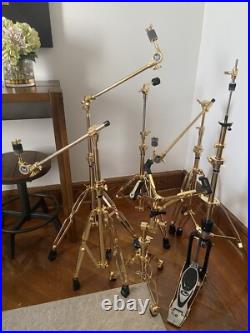 Set Of Gold Stands Pearl Gold Series Set Of Gold Stands Pearl Gold Series