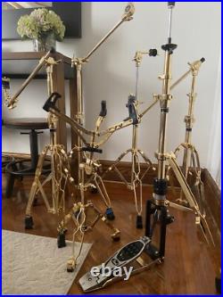 Set Of Gold Stands Pearl Gold Series Set Of Gold Stands Pearl Gold Series
