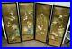 Set-of-4-Vintage-Asian-Black-Gold-Lacquer-Mother-of-Pearl-Wall-Panels-Art-Birds-01-rc