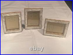 Set of 5 Vintage Mother of Pearl & gold Frames The Bucklers Inc from Fifth Ave