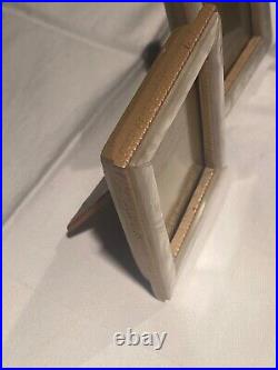 Set of 5 Vintage Mother of Pearl & gold Frames The Bucklers Inc from Fifth Ave