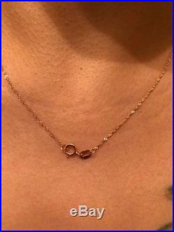 Set of Na Hoku Hawaiian 14k Yellow Gold/Rose Gold with Pink Pearl Necklaces