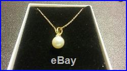 Simple but Elegant Gold and Cultured Pearl ring, necklace and earring set