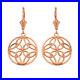 Solid-14k-Rose-Gold-Triquetra-Trinity-Celtic-Knot-Round-Drop-Earrings-Set-01-gt