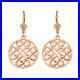 Solid-14k-Rose-Gold-Woven-Celtic-Hearts-Circle-Drop-Earrings-Set-01-xsre