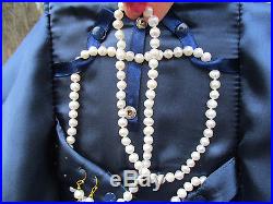 Stauer Mitsuko Organic Cultured Pearl Necklace Bracelet & Earring Set $547.00