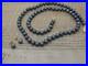 Stunning-14K-14ct-Gold-5-6mm-Black-Akoya-Pearl-17-Necklace-Stud-Earring-Set-01-fx