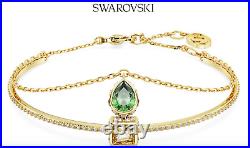 Stunning 4 Piece Set/Swarovski Stilla Necklace/2 Bracelets/Pear Drop Earrings