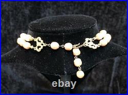 Stunning Vintage STANLEY HAGLER NY Signed Statement Necklace and Earrings Set