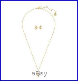 Swarovski Celestin Set, Gold-plated Crystal Pearl Authentic MIB 5119501