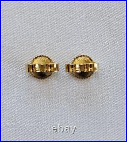 Tahiti Black Pearl Necklace And Earrings Set. 14kt Gold, 18-inch