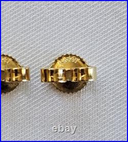 Tahiti Black Pearl Necklace And Earrings Set. 14kt Gold, 18-inch