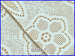 Tahitian Black Pearl Necklace & Earrings Set 14K/10K Gold with Diamonds 8.5g, Ital