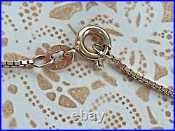 Tahitian Black Pearl Necklace & Earrings Set 14K/10K Gold with Diamonds 8.5g, Ital