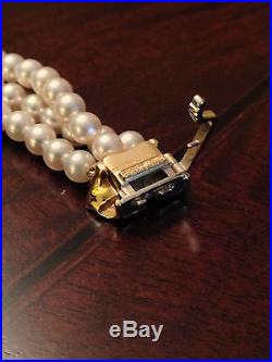 Tiffany & Co. Set Dogwood Gold Diamond & Pearl Necklace and Bracelet Set