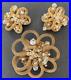 Unsigned-Miriam-Haskell-Mesh-Flower-Crystal-Seed-Pearl-Brooch-Clip-Earring-Set-01-kkrv