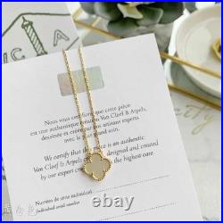 VC & Arpels Vintage Alhambra Mother-of-pearl 18K Yellow Gold Box Set VC & Arpels Vintage Alhambra Mother-of-pearl 18K Yellow Gold Box Set