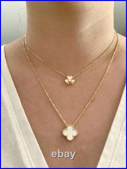 VC & Arpels Vintage Alhambra Mother-of-pearl 18K Yellow Gold Box Set VC & Arpels Vintage Alhambra Mother-of-pearl 18K Yellow Gold Box Set