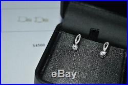 Val $5,900.70 Carat Diamond Drop Solitaire Earrings Set In W GoldChristmas