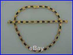 Van Cleef & Arpels Necklace Bracelet Mother Of Pearl Diamond Gold Set Original