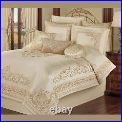 Versailles Comforter Set Pearl