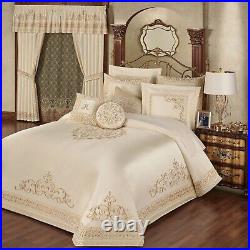 Versailles Grande Bedspread Set Pearl