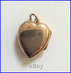 Victorian gold seed pearl and turquoise set heart shaped locket